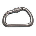 thumbnail image 1 of STAINLESS XL CARABINER CLIP SCREW LOCK, 1/2" X 4-1/2", 316 SS, 1 of 2