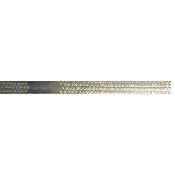 STAINLESS double side Raised Dimples DIAMOND STRIP 2.5mm (pack of 6)