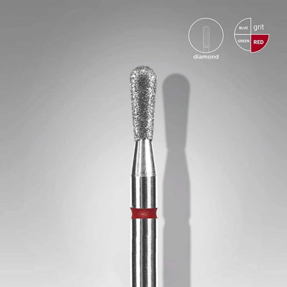 STALEKS PRO Diamond Nail Drill Bit (Match) EXPERT Head Diameter 2,3 mm / working part 5 mm