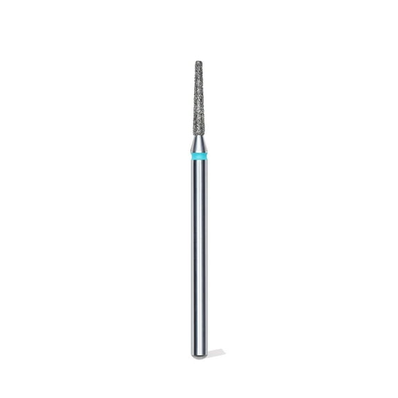 Diamond nail drill bit, “frustum”, blue, head diameter 1.6 mm/ working part 10 mm -FA70B016/10