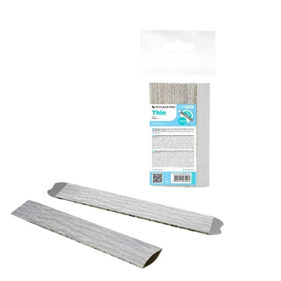 STALEKS PRO Disposable papmAm files for straight nail file Smart 22 (50 pcs)