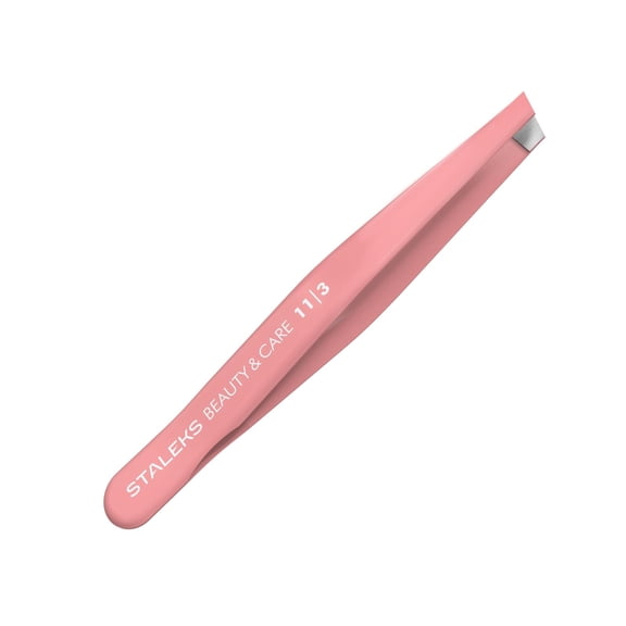 STALEKS PRO Eyebrow Tweezers BEAUTY CARE 11 TYPE 3 (wide beveled)