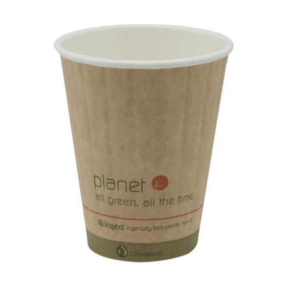 STALKMARKET Disposable Hot Cup,8 oz.,Brown,PK1000 PLC-8-DW