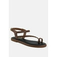 thumbnail image 1 of STALLONE Braided Flat Sandals, 1 of 7