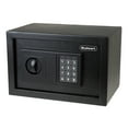 thumbnail image 1 of Stalwart Fire Resistant Steel Digital Safe Box with Keypad, Anti-theft Alarm and Manual Override Keys, Black, 1 of 7