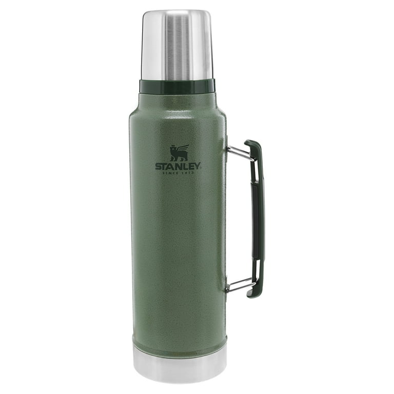 Army Green Stanley Travel Sports Camping Thermos 1.1 Liter