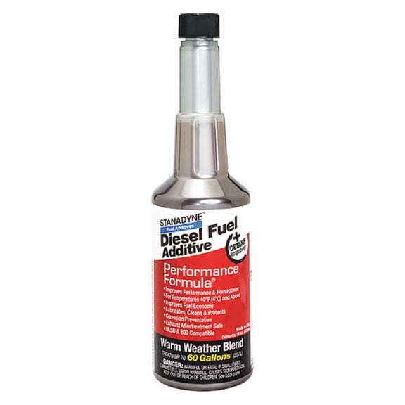 STANADYNE 43570P Diesel Fuel Additive, 16oz., Bottle, Gravity 0.86