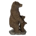thumbnail image 1 of Hi-Line Gift Ltd. Standing Mother & Baby Brown Bears, 1 of 6