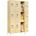 thumbnail image 1 of STANI Metal Locker 9 Doors Employees Locker Storage Cabinet Locker School Hospital Gym Locker Requires Assembly, 1 of 1