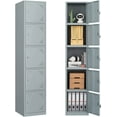 thumbnail image 1 of STANI Metal Locker Steel Storage Cabinet with 5 Doors for Office School Gym Metal Storage Locker Cabinets for Employees Students Steel Locker, 1 of 7