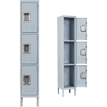MECOLOR Metal Office and Home Storage Cabinet Locker with 9 Doors Thin ...