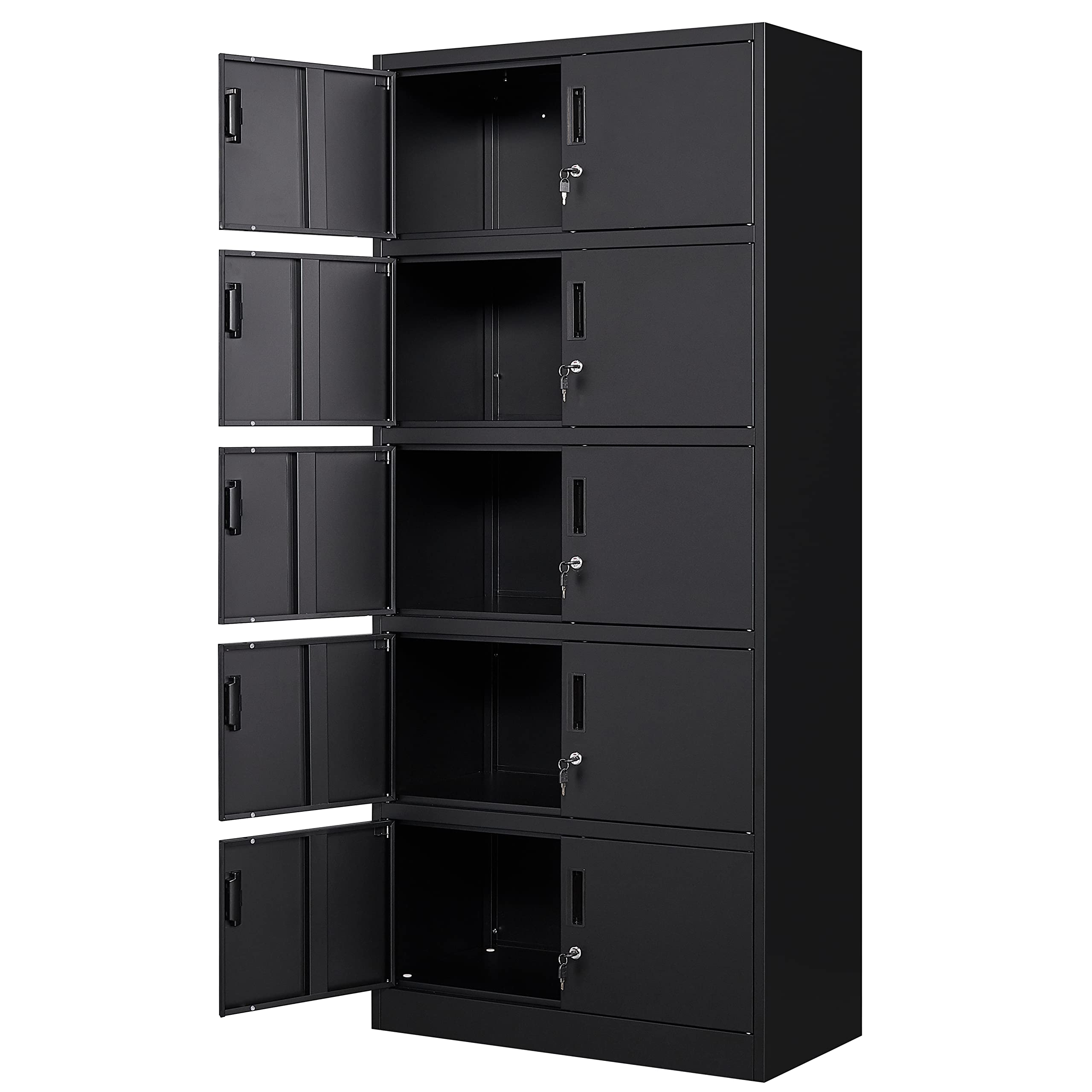 STANI STANI Metal Storage with Lock 71" Garage Storage