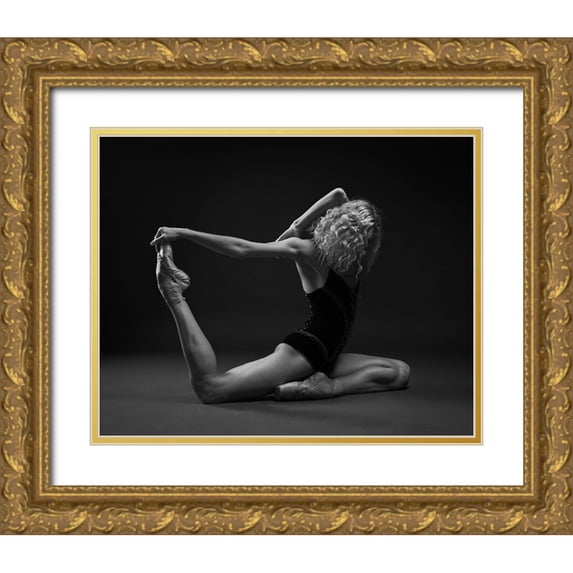 STANKO, ANDREY 18x15 Gold Ornate Wood Framed with Double Matting Museum Art Print Titled - Art Of Movement Series