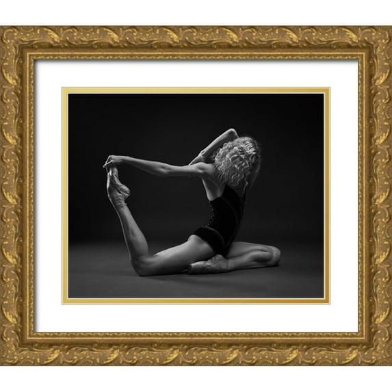 STANKO, ANDREY 24x20 Gold Ornate Wood Framed with Double Matting Museum Art Print Titled - Art Of Movement Series