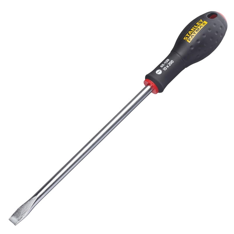 STANLEY 0-65-139 FATMAX SCREWDRIVER FLARED 10 X 200MM