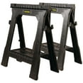 thumbnail image 1 of Stanley 060864R Plastic Folding Sawhorse (2-Pack), 1 of 2