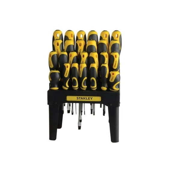 STANLEY - 062142 Screwdriver Set in Rack, 26 Piece