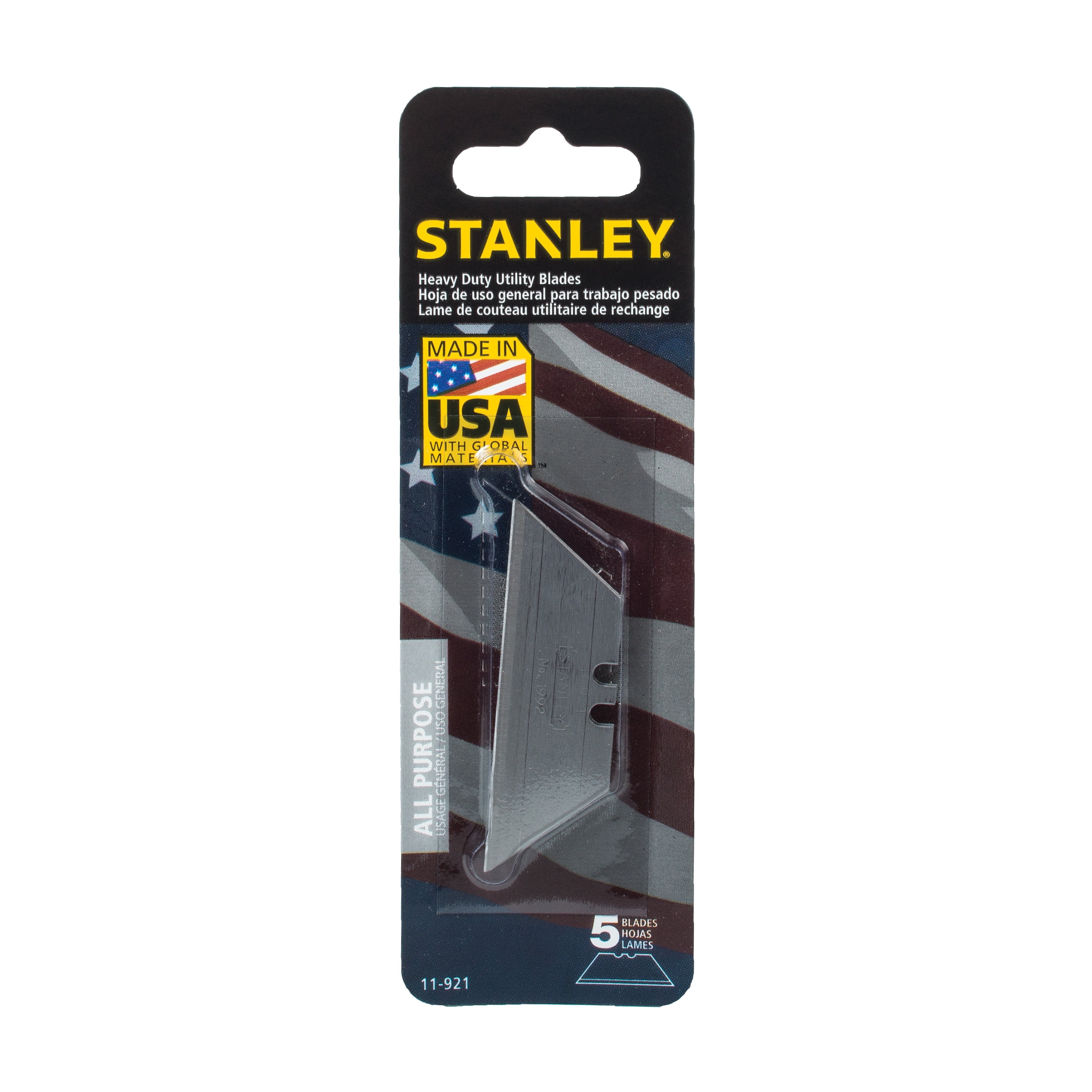 Stanley Utility Knives Blades - 5 count
