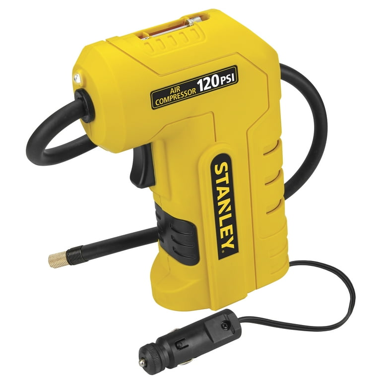 STANLEY 12 Volt Handheld Digital Air Compressor (CDC120S) STANLEY 12 Volt Handheld Digital Air Compressor (CDC120S)