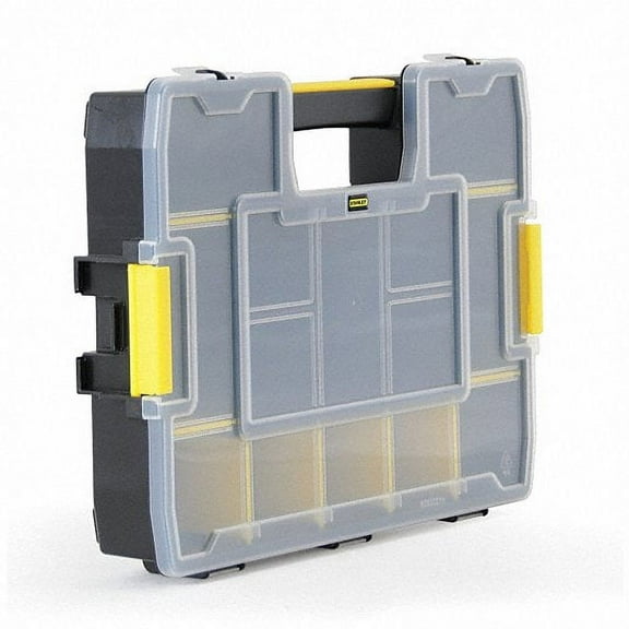 STANLEY 14 Compartment Box, 2-3/5"H
