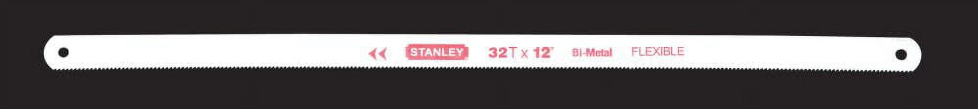 STANLEY 15-630 12-Inch Bi-Metal Hacksaw Blade