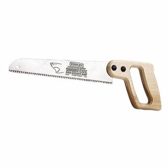 STANLEY 20-221 10-Inch Short Cut Sharp Tooth Hand Saw