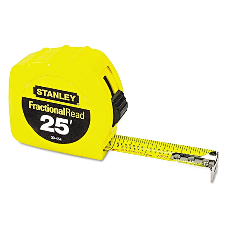 Stanley 25-Foot Tape Measure, Yellow photo 1