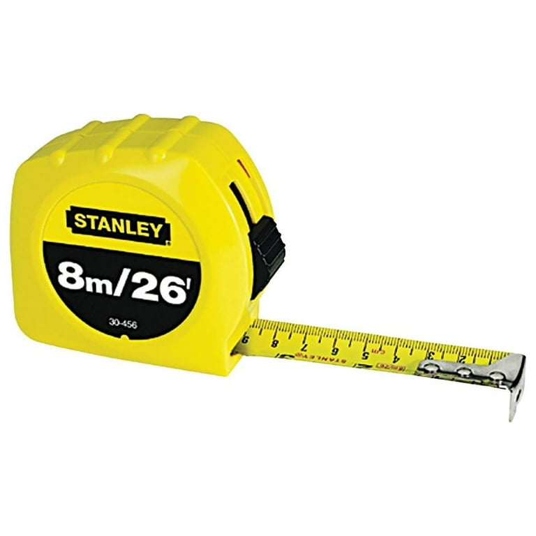 Stanley 30-456 8m/26 x 1-Inch Stanley Tape Rule (cm Graduation)