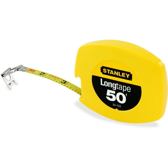 STANLEY 34-103 3/8-Inch X 50-Foot High-Visibility Tape Measure Reels