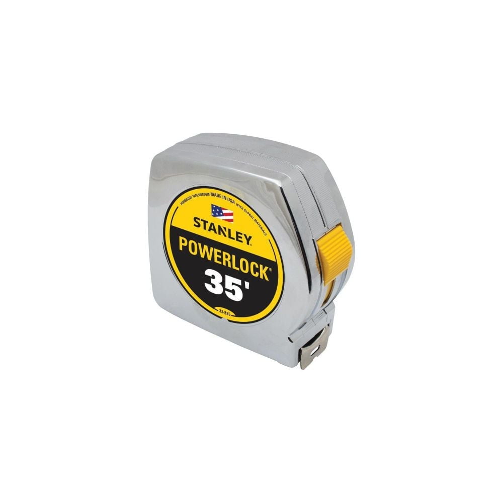 STANLEY 35ft Chrome Tape Measure | 33-835