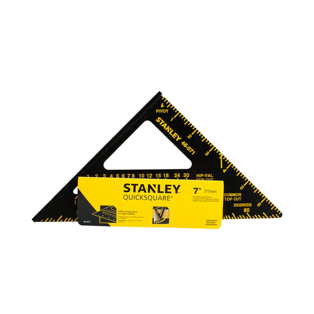 STANLEY® 46-071 Premium Quick Square Layout Tool, 7"