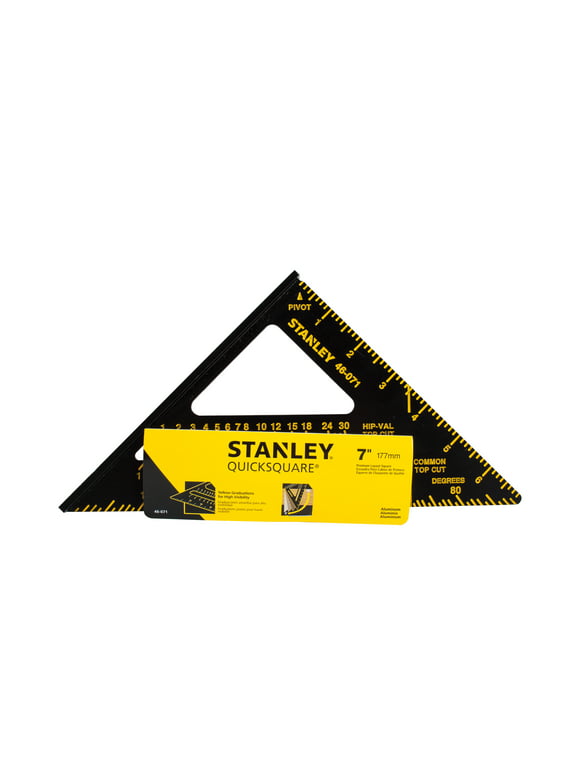 STANLEY® 46-071 Premium Quick Square Layout Tool, 7"