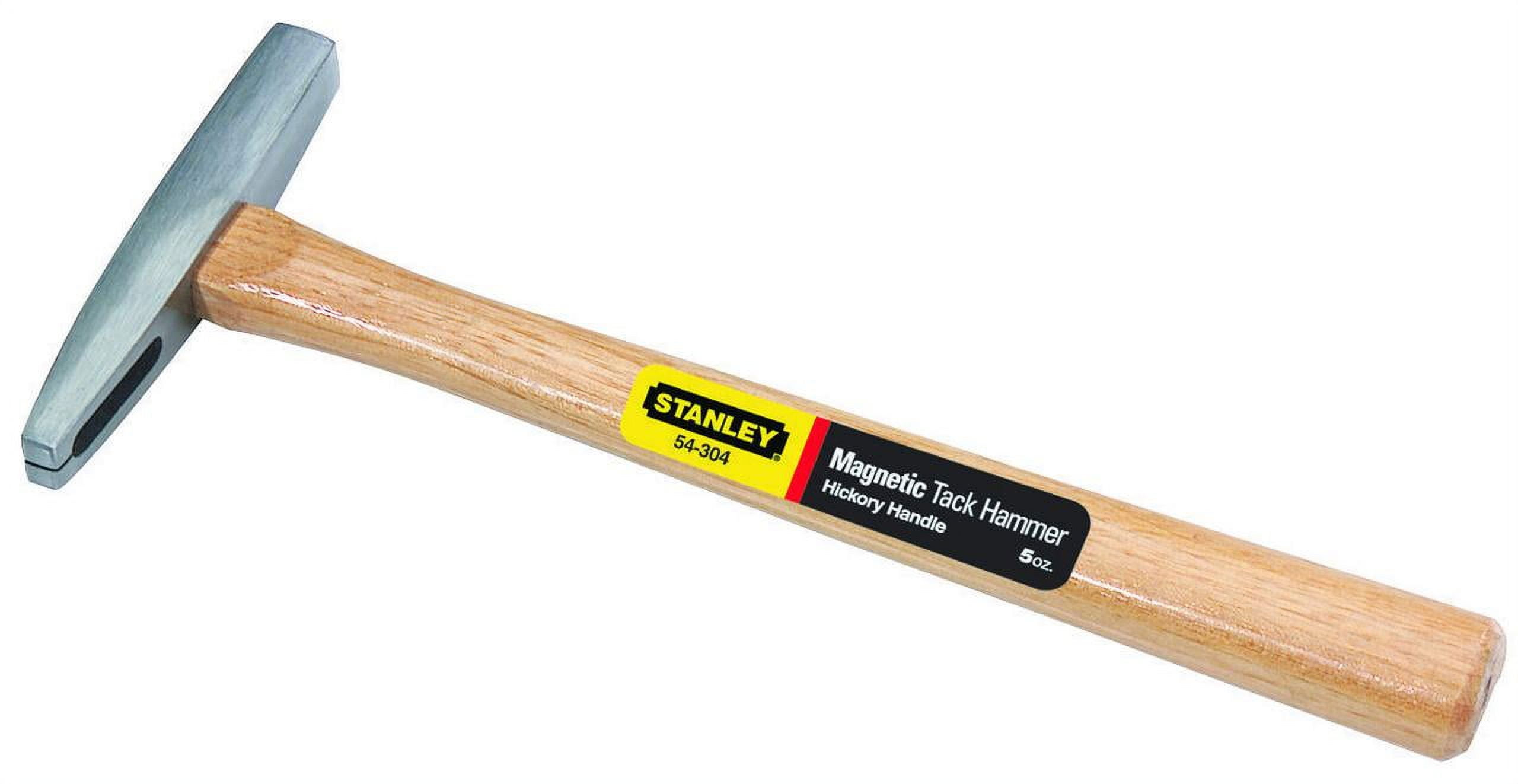 STANLEY 54-304 5 Oz Hickory Handle Magnetic Tack Hammer