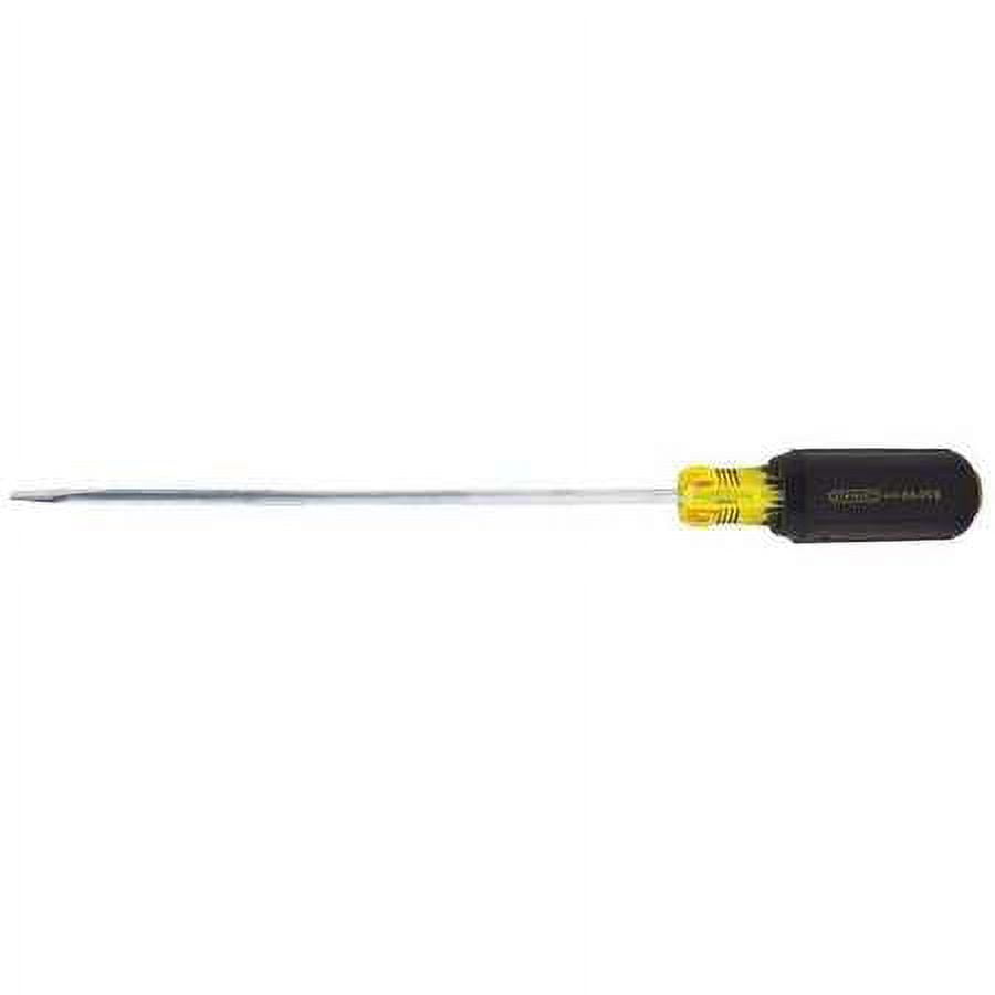 STANLEY 66-098 8" Vinyl Grip Light Blade Cabinet Tip Screwdriver