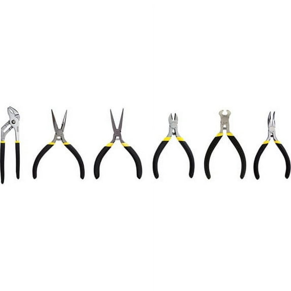 STANLEY 84-079, Mini Pliers 6 Piece Stanley Black & Decker Set