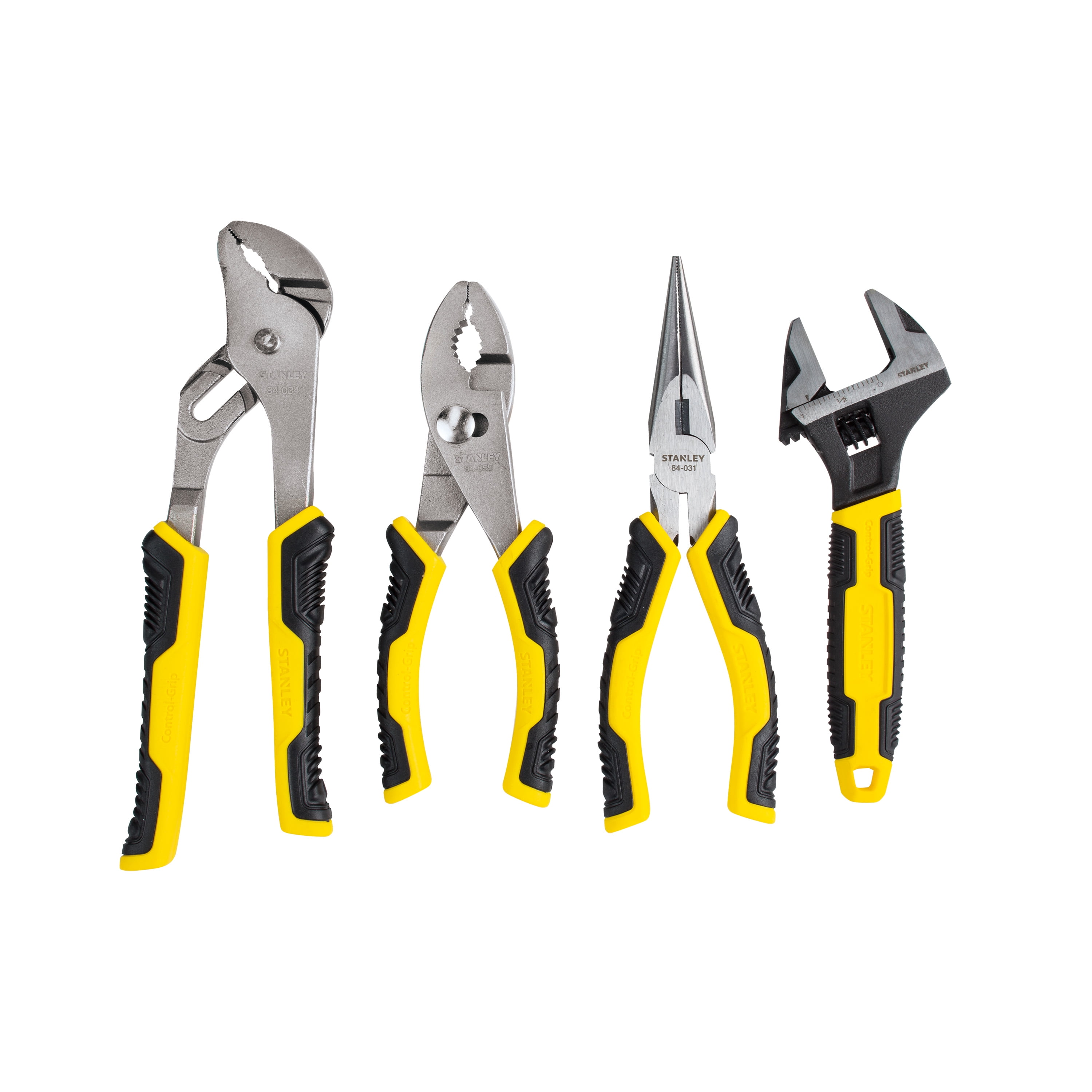 Wrench STANLEY Sets 84-558 4-Piece and Adjustable Set Tool Plier