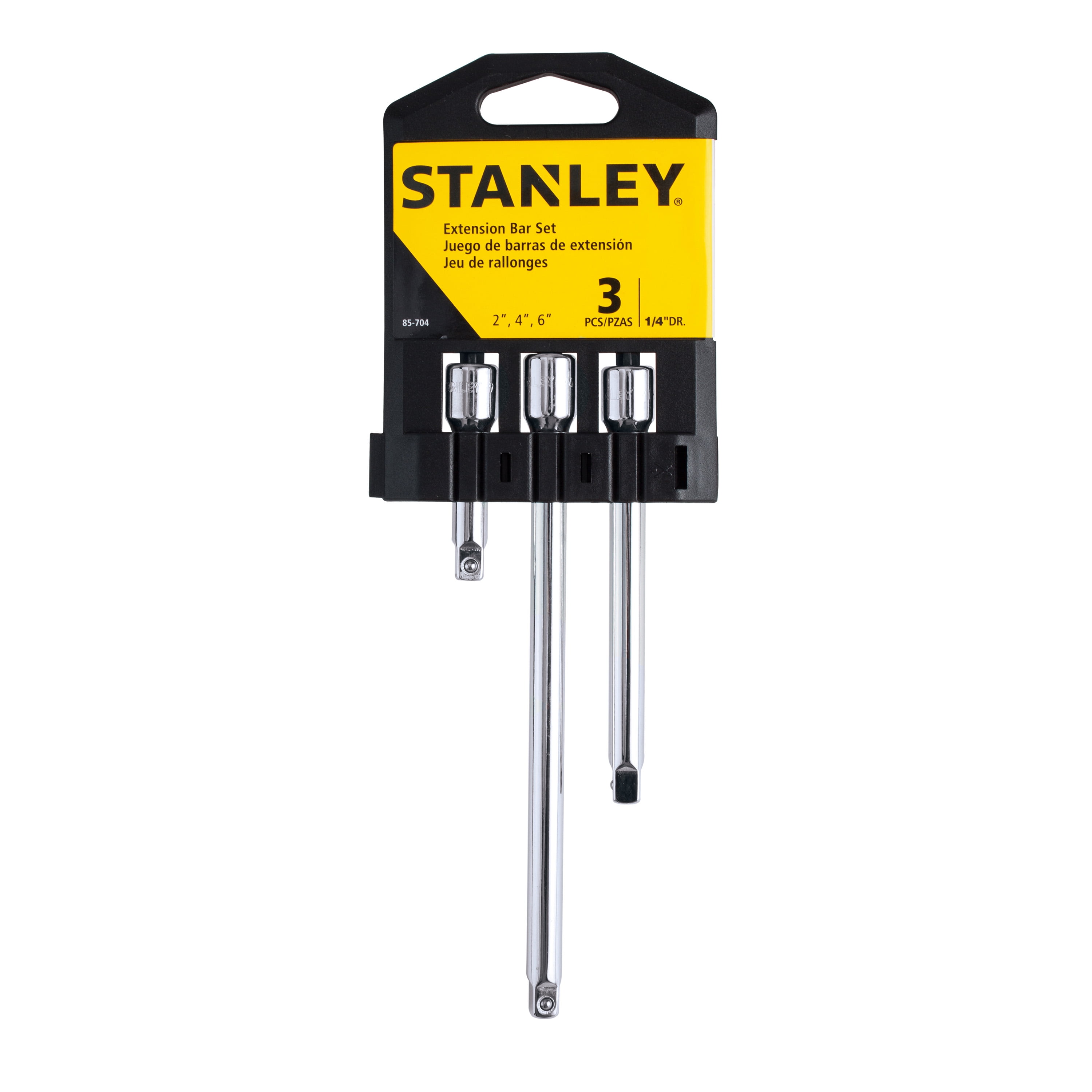 STANLEY 85-704 3-Piece 1/4'' Extension Bar