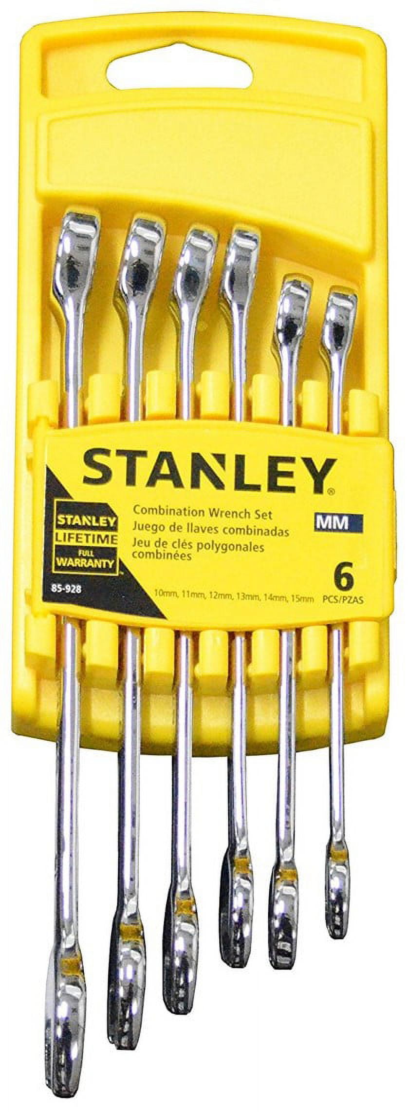 STANLEY 85-928 6-Piece Wrench Set, Metric
