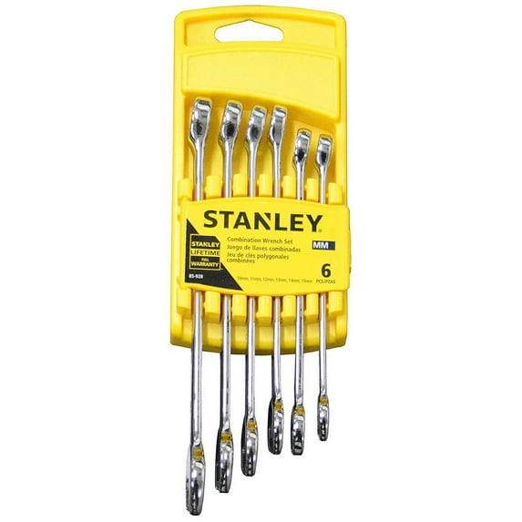 STANLEY 85-928 6-Piece Wrench Set, Metric