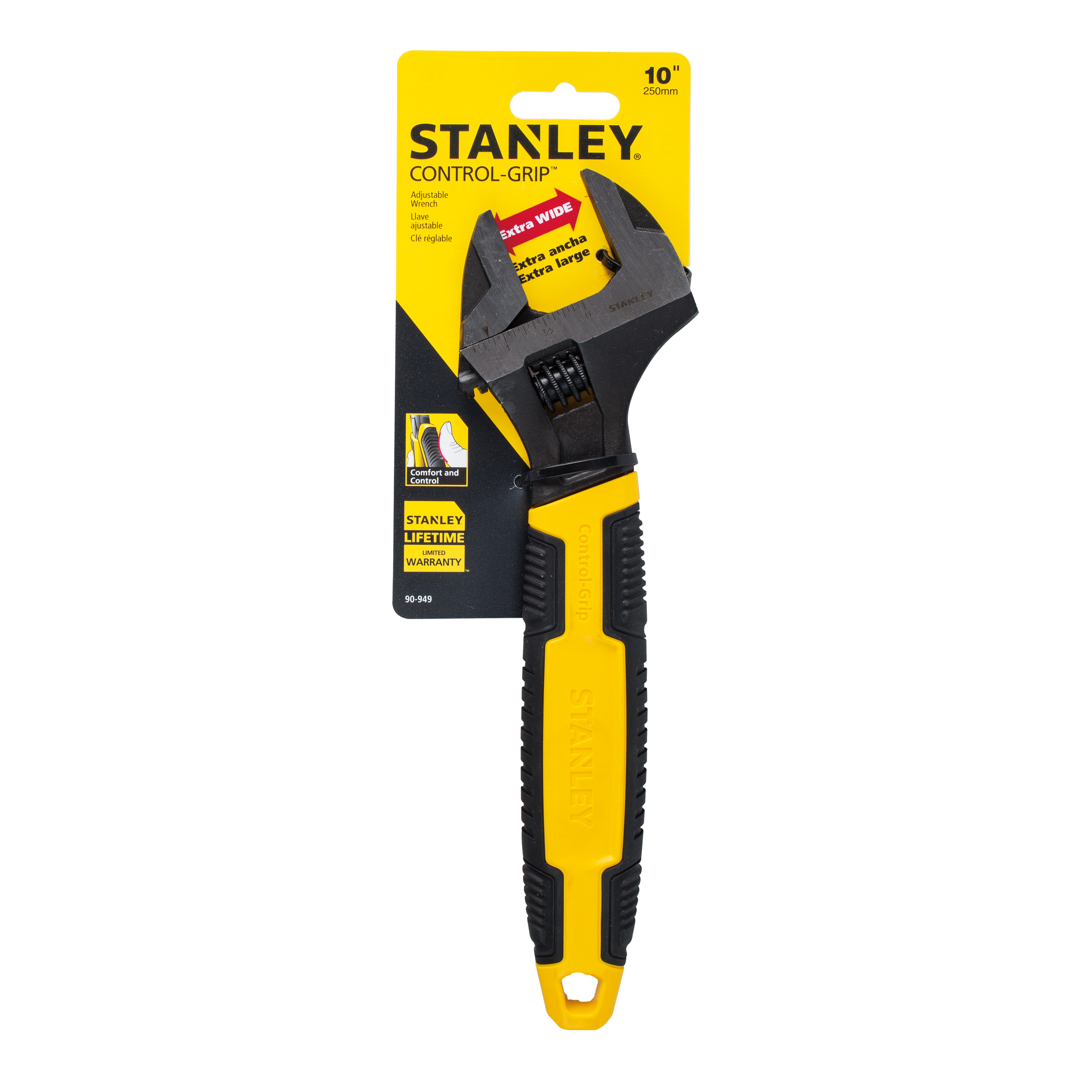 STANLEY 90-949 10-Inch Adjustable Wrench - image 1 of 2