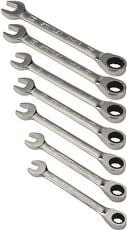 スタンリー94-543Wラチェットレンチセット、メトリック、7ピース | スタンリー94-542Wラチェットレンチセット、SAE、7
