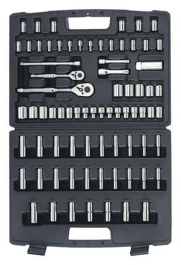 STANLEY 96-010 75-Piece Mechanics Tool Set, Chrome - Walmart.com