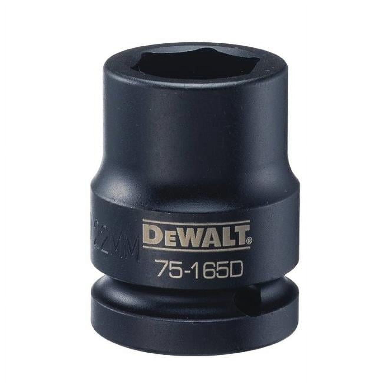 STANLEY CONSUMER TOOLS 3/4"DR 22mm Imp Socket DWMT75165OSP