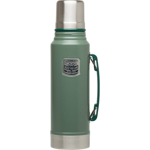 STANLEY Classic 11 qt Green Stainless Steel Thermos