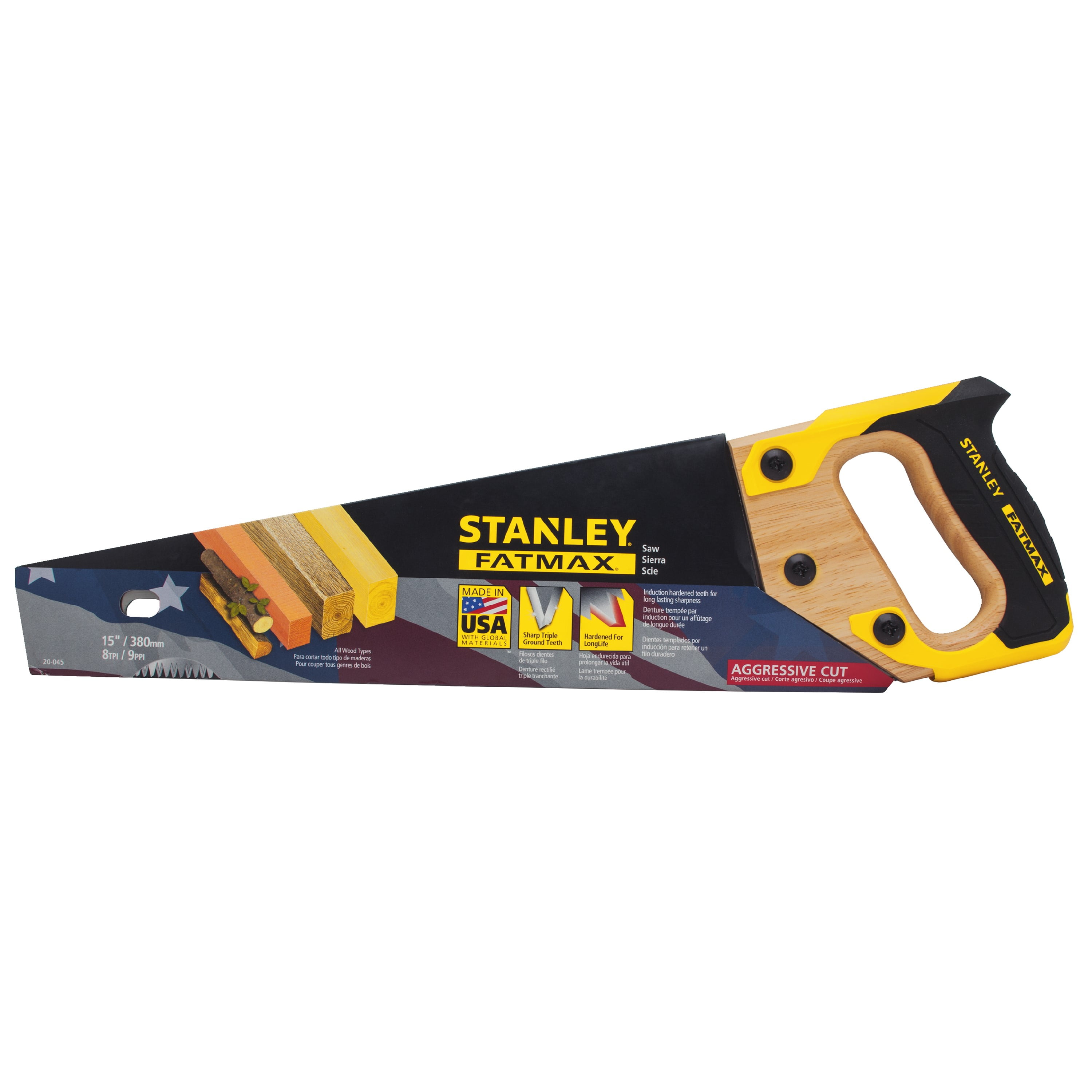 STANLEY 20-045 Saw, 15\