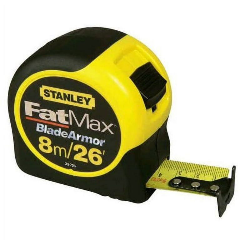 Stanley 33-726 Ruban à mesurer 26'/8m x 1-1/4 FatMax®