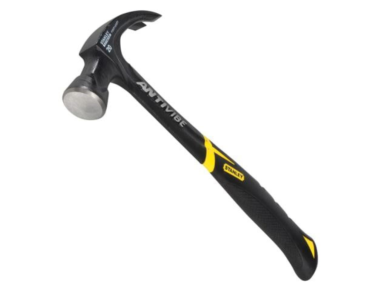 STANLEY - FatMax® AntiVibe All Steel Curved Claw Hammer 570g (20oz)