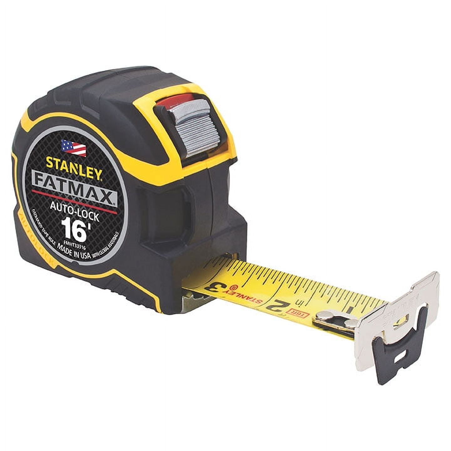  Stanley Tools FatMax 33-740 40-Foot Tape Rule with BladeArmor  Coating,black; Yellow : Tools & Home Improvement