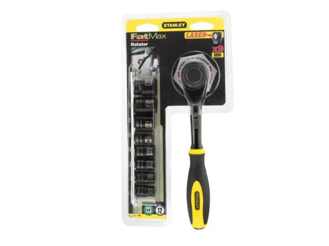 Fatmax Socket STANLEY - FatMax® Rotator Socket Set of 9 Metric 3/8 Drive - Walmart.com