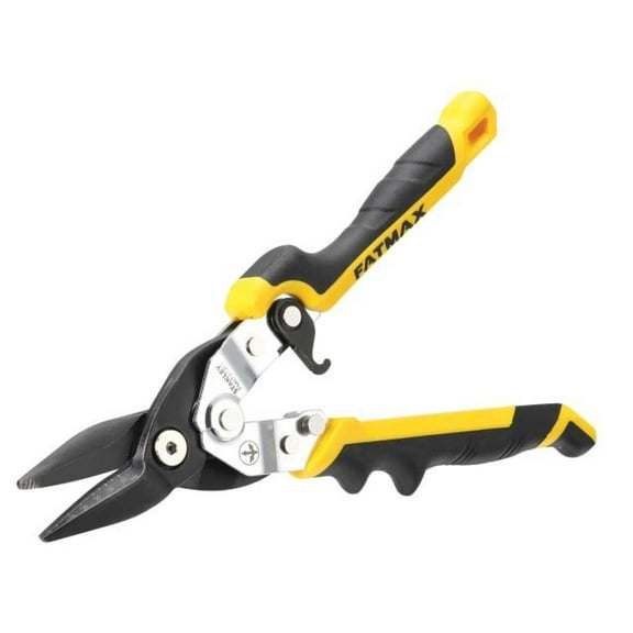 STANLEY - FatMax Yellow Ergo Aviation Snips Straight Cut 250mm (10in)